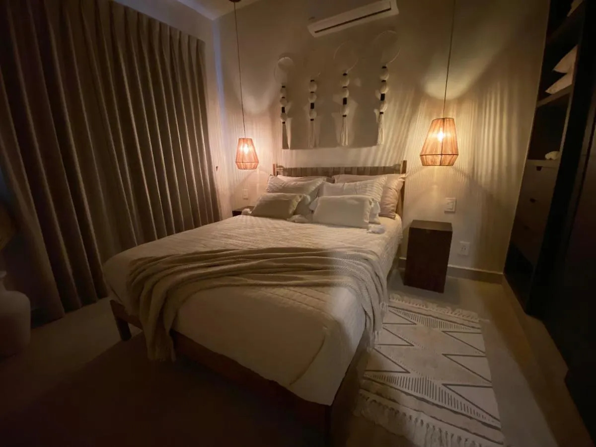 הוילה Tuluminati House-Bohemian Chic Luxury @Zama, טולום 0*,