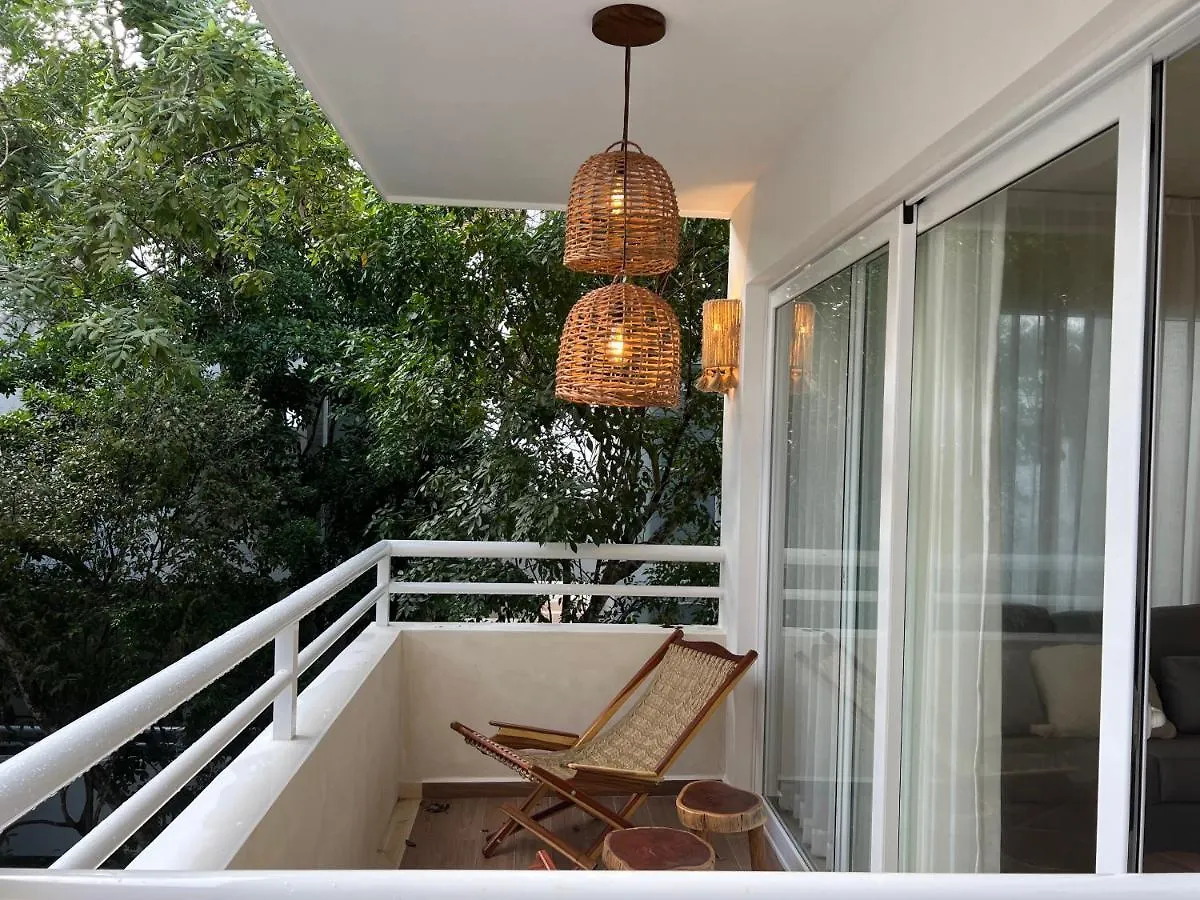 הוילה Tuluminati House-Bohemian Chic Luxury @Zama, טולום וילה